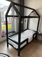 Little Dreamers bedhuisje inclusief matras 160x70 - zwart, Kinderen en Baby's, Ophalen, 70 tot 85 cm, 140 tot 160 cm, Zo goed als nieuw