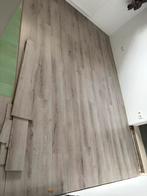 Laminaat vloer grijs eiken incl ondervloer(gratis), Ophalen, 50 tot 150 cm, Zo goed als nieuw, 10 m² of meer