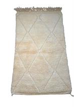 Beni Ouarain Vloerkleed (145 x 250), Crème, 100 tot 150 cm, Ophalen of Verzenden, Rechthoekig