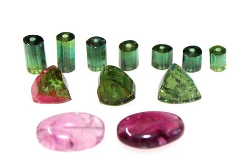 Schitterende Toermalijn Edelsteen Kralen 32.62 CTS, Sieraden, Tassen en Uiterlijk, Edelstenen, Nieuw, Verzenden