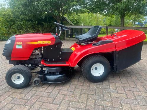 Zitmaaier Wizard (Husqvarna groep) met opvang hydrostaat, Tuin en Terras, Zitmaaiers, Gebruikt, 90 tot 120 cm, Opvangbak, Ophalen
