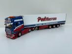 WSI SCANIA R HIGHLINE 6X2 REEFER TRAILER  PWT THERMO, Ophalen of Verzenden, Nieuw, Bus of Vrachtwagen, Wsi