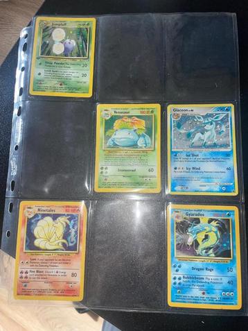 5 rare pokemon holo's beschikbaar voor biedingen