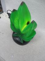 Vintage Tafellampje Cannabis / Wiet / Hennep-blad jaren 80, Ophalen of Verzenden, Gebruikt, Overige materialen, Minder dan 50 cm