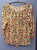 Anna van Toor bloemen top rood mint nude roze 40-42 49168, Maat 38/40 (M), Anna van Toor, Anna van Toor, .