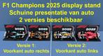 Formule 1 Lego Speed Champions 2025 Display Stand -2 versies, Ophalen of Verzenden, Nieuw, Overige merken