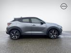 Nissan Juke 1.0 DIG-T N-Design | Navigatie | Camera | Apple, Auto's, Nissan, Te koop, Zilver of Grijs, Benzine, 1162 kg