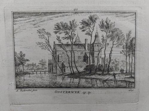 194 / Oosterwijk Gravure van A. Rademaker, Antiek en Kunst, Kunst | Etsen en Gravures, Ophalen of Verzenden