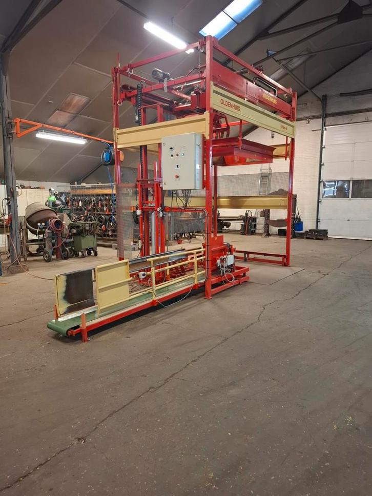 Visser kistenvuller Wibo Palletiseerder Wifo schepbak, Zakelijke goederen, Agrarisch | Werktuigen, Akkerbouw, Aardappeltechniek