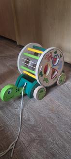 Playtive Trekschildpad Houten Vormenstoof, Ophalen of Verzenden, Gebruikt, Puzzelen