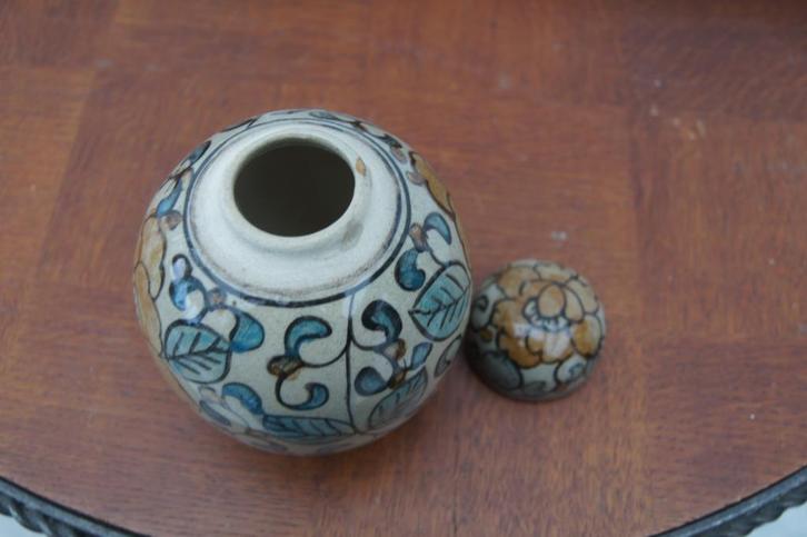 Deksel potje ( Aziatisch Diversen, Antiek en Kunst, Antiek | Keramiek en Aardewerk, Ophalen of Verzenden