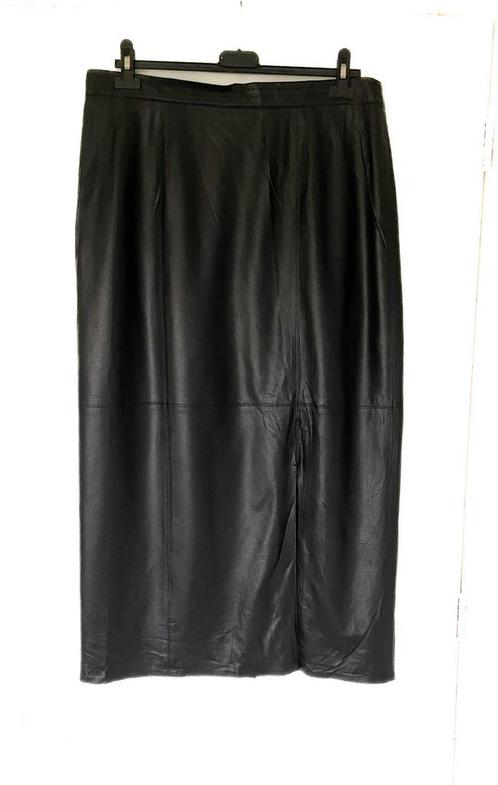 Mooie vegan leren rok van Basler 44, Kleding | Dames, Rokken, Zo goed als nieuw, Maat 42/44 (L), Zwart, Onder de knie, Ophalen of Verzenden