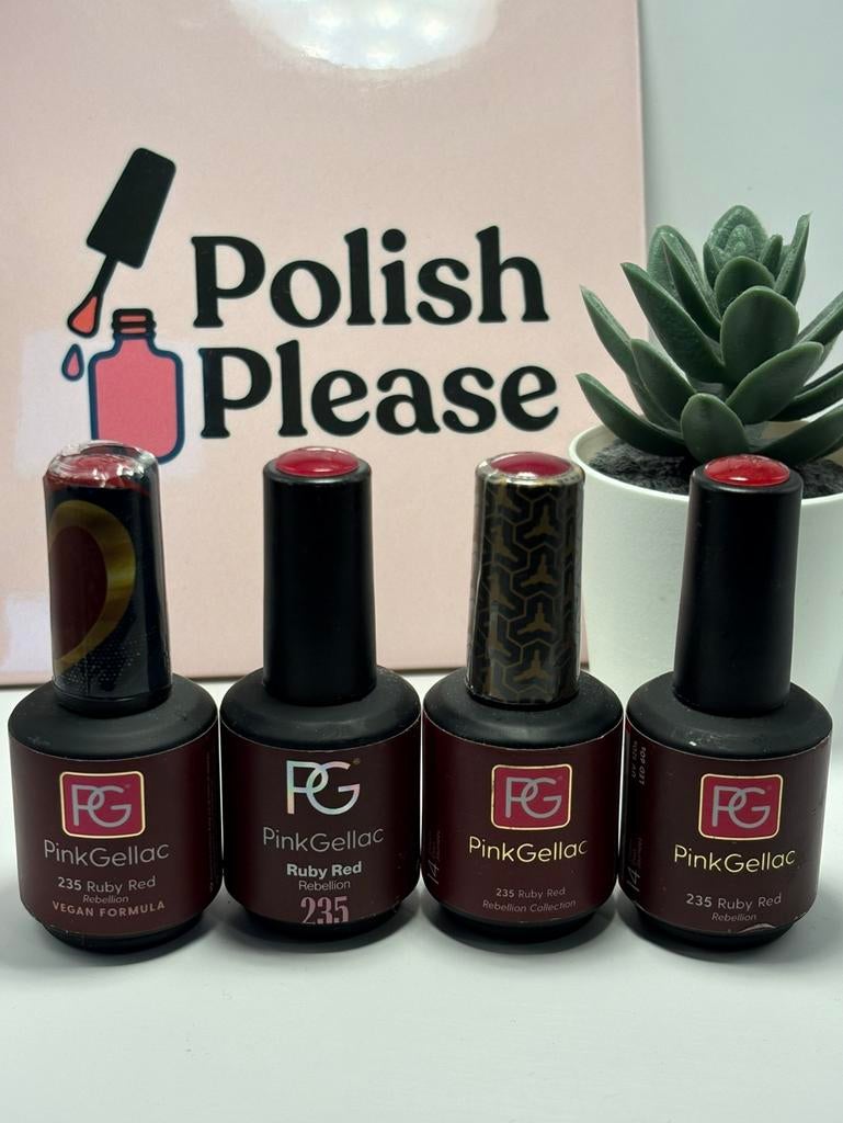 Pink Gellac Ruby Red - 235, Pink gellac, Pink gellac, Ophalen of Verzenden, Zo goed als nieuw