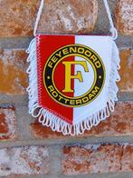 Feyenoord Rotterdam 80s prachtig uniek vintage voetbal vaan, Verzamelen, Sportartikelen en Voetbal, Ophalen of Verzenden, Zo goed als nieuw