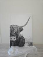 Schotse Hooglander GROTE CANVAS, Huis en Inrichting, Ophalen, Zo goed als nieuw
