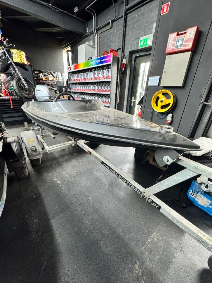 Spitfire speedboot, Watersport en Boten, Speedboten, Zo goed als nieuw, 3 tot 6 meter, Benzine, Minder dan 70 pk, Polyester, Geen motor