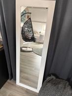 Grote Spiegel met Witte Lijst, Huis en Inrichting, Woonaccessoires | Spiegels, Ophalen, Zo goed als nieuw, 150 tot 200 cm, Rechthoekig