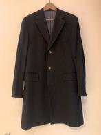 _Suitsupply wollen jas / overcoat | maat 52 | donkerblauw, Kleding | Heren, Jassen | Winter, Maat 52/54 (L), Zo goed als nieuw