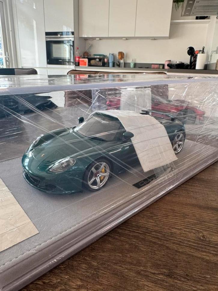Auto Scultura porsche carrera GT green 02/29 1 18, Hobby en Vrije tijd, Modelauto's | 1:18, Zo goed als nieuw, Overige merken