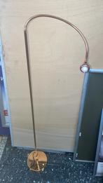 Moderne Koperen Vloerlamp Stijlvol & Verstelbaar, 100 tot 150 cm, Ophalen of Verzenden, Zo goed als nieuw, Metaal