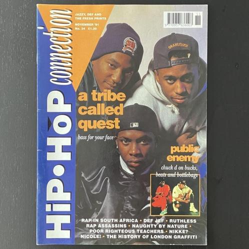 Hip-Hop Connection nr. 34 (November 1991, UK, Engels), Boeken, Tijdschriften en Kranten, Gelezen, Muziek, Film of Tv, Ophalen of Verzenden