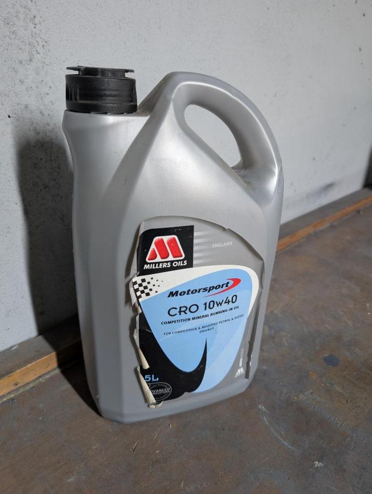 Millers Oils CRO inloopolie | Motorsport | minerale olie, Auto diversen, Onderhoudsmiddelen, Ophalen of Verzenden