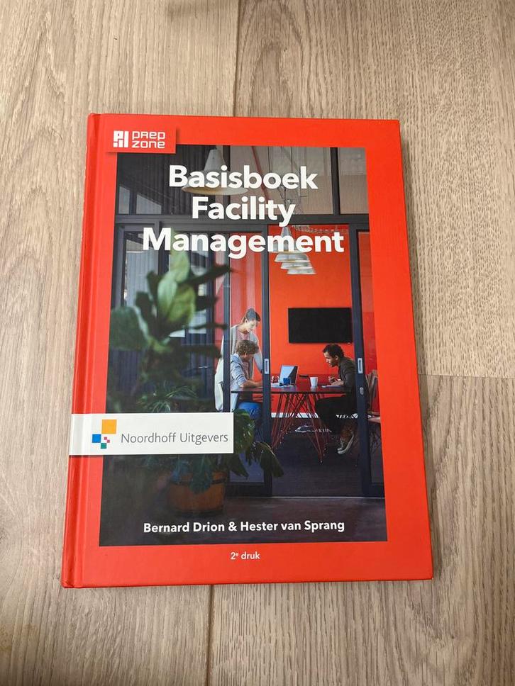 Basisboek Facility Management - 2e druk, Boeken, Studieboeken en Cursussen, Zo goed als nieuw, HBO, Gamma, Ophalen of Verzenden