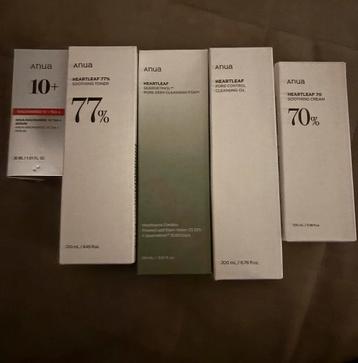 Anua Heartleaf Korean Skin care 6 stappen beschikbaar voor biedingen