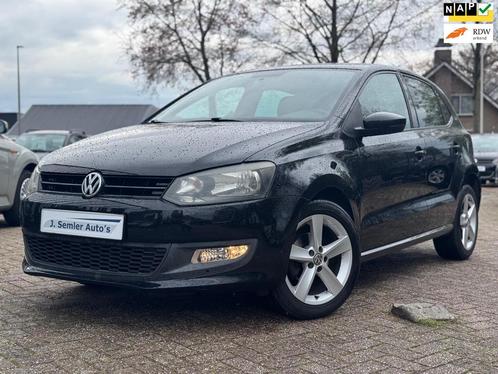 Volkswagen Polo 1.2-12V BLACK EDITION AIRCO 5DEURS CAMERA, Auto's, Volkswagen, Bedrijf, Te koop, Polo, ABS, Airbags, Airconditioning