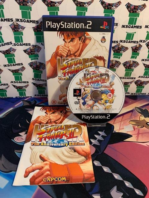 Hyper Street Fighter II Anniversary Collection PS2 Iksgames, Spelcomputers en Games, Games | Sony PlayStation 2, Zo goed als nieuw
