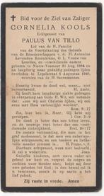 Cornelia Kools 1884 Nieuw-Vosmeer + 1940 Lepelstraat, 55 jr, Verzenden