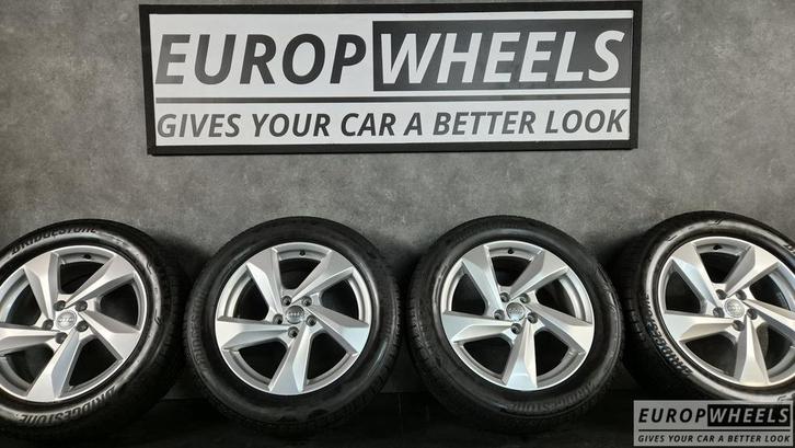 18 inch Audi Q3 F3 S Line velgen Bridgestone zomer banden, Auto-onderdelen, Banden en Velgen, Banden en Velgen, Zomerbanden, 18 inch