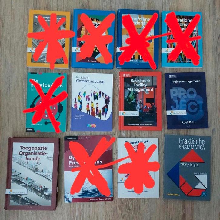 HBO studieboeken Facility Management zgan, Boeken, Studieboeken en Cursussen, Zo goed als nieuw, HBO, Alpha, Ophalen of Verzenden