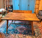 Eettafel met bank, Ophalen, Zo goed als nieuw, Rechthoekig, 50 tot 100 cm