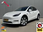 Tesla Model Y Long Range AWD 75 kWh|Trekhaak, Auto's, Automaat, Gebruikt, Met garantie (alle), Wit