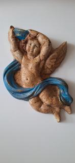 Prachtige oude Engel van gipe, Ophalen of Verzenden