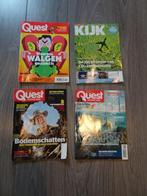Magazines Quest en Kijk 2023/2024/2025 4x, Ophalen of Verzenden, Gelezen, Wetenschap en Natuur