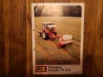 Tractor folder PZ zweegers kneuzer TK210, Ophalen of Verzenden, Gelezen