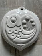 Oude puddingvorm vogel in hartje, Ophalen of Verzenden