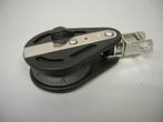 Ratelblok, kogellagers, draaiwartel/gaffelsluiting, tot 10mm, Watersport en Boten, Accessoires en Onderhoud, Ophalen of Verzenden