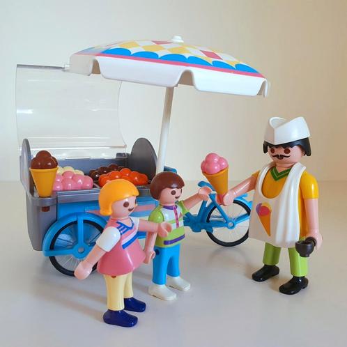 Playmobil ijsverkoper 3244, Kinderen en Baby's, Speelgoed | Playmobil, Zo goed als nieuw, Complete set, Ophalen of Verzenden