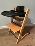 Stokke tripp trapp incl babyset, playtray en gliders, Kinderen en Baby's, Kinderstoelen, Ophalen, Gebruikt, Meegroeistoel, Stoelverkleiner