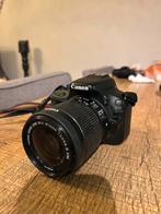 Canon EOS 100D + Canon 18-55mm f/3.5-5.6 IS II f/3.5-5.6, Gebruikt, Canon, Minder dan 4 keer, Ophalen