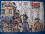 kaart Anton Pieck koetsen kaart 3 uit 2013 in prima staat, Ophalen of Verzenden, 1980 tot heden, Sterren en Beroemdheden