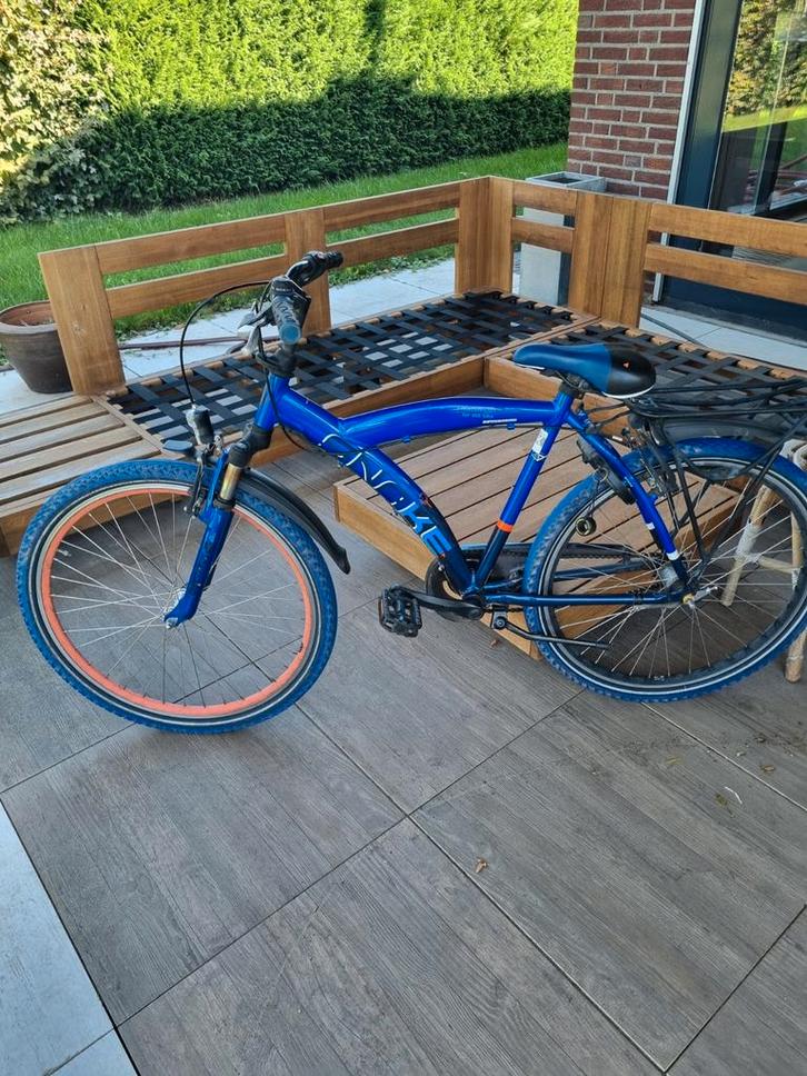 Blauwe Batavus Snake 26 inch jongensfiets, Fietsen en Brommers, Fietsen | Heren | Herenfietsen, Gebruikt, Batavus, Versnellingen