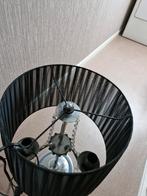 Tafellamp ziver met zwart transparante kap, Ophalen of Verzenden, Minder dan 50 cm