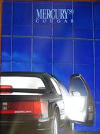 Mercury Topaz, Cougar, Sable, 3 brochures 1989, Verzenden, Zo goed als nieuw, Overige merken