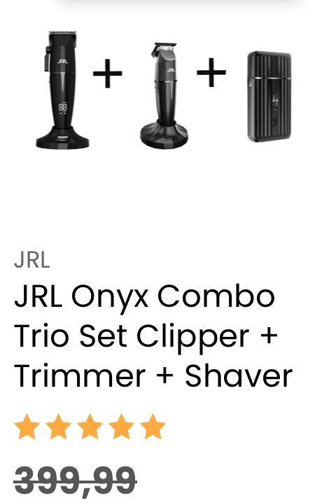 JRL combo zwart/wit, Witgoed en Apparatuur, Persoonlijke-verzorgingsapparatuur, Gebruikt, Scheren en Epileren, Ophalen of Verzenden