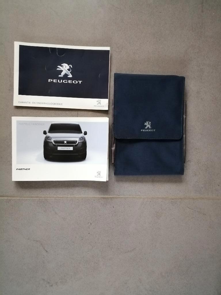 Compleet mapje boekjes PEUGEOT PARTNER  2015-2018, Ophalen of Verzenden