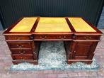 Chesterfield bureau (partner desk), Huis en Inrichting, Ophalen of Verzenden, Gebruikt, Bureau